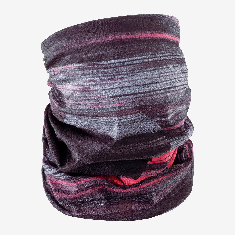 Salomon NECK&HEAD LIGHT GAITER - Mens Headwear - Black - NZ (02691-KCHE)
